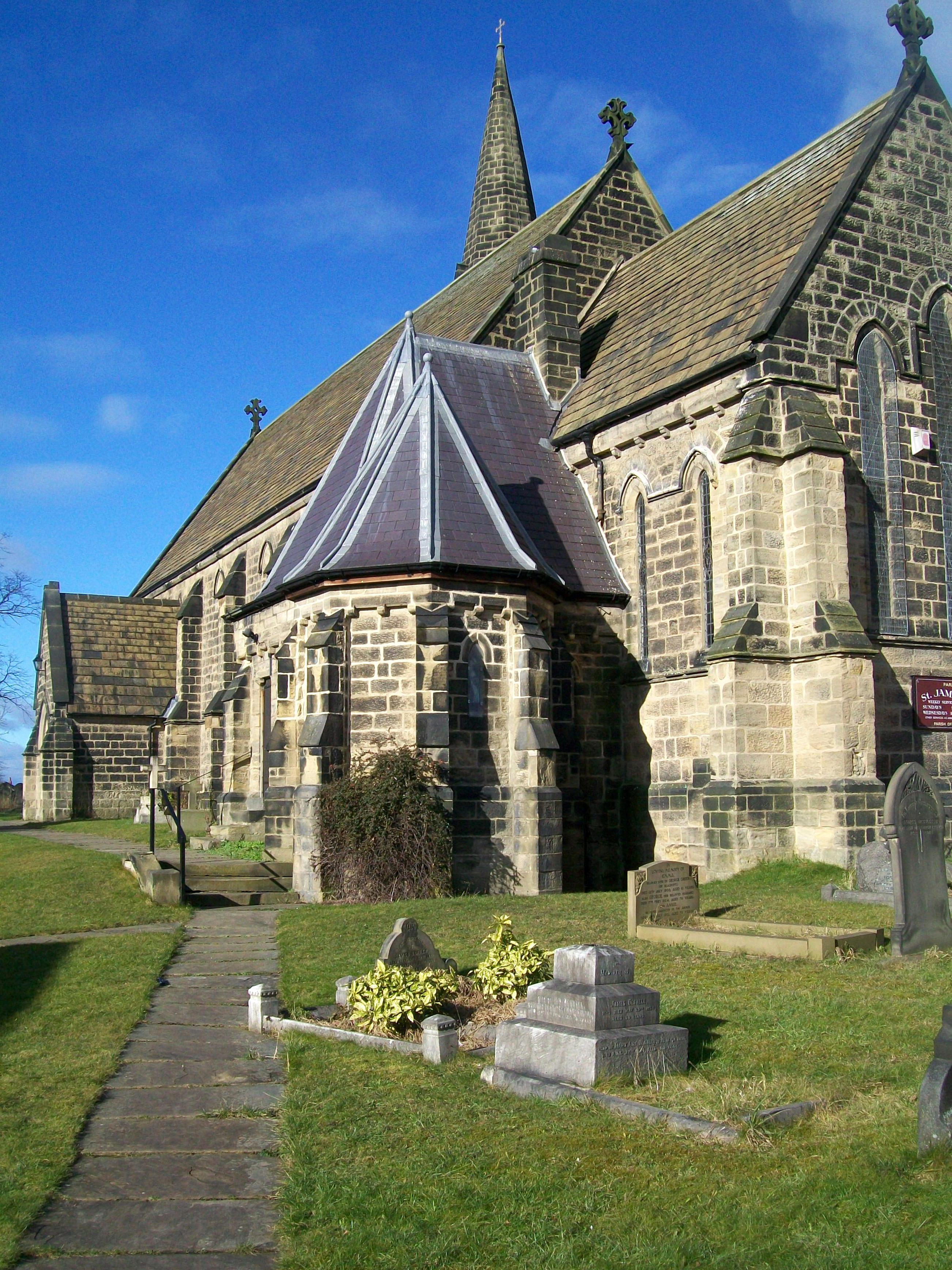 Saint James' churchyard